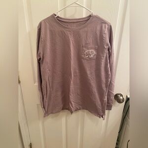 Ivory Ella Pocket Long Sleeve Tee